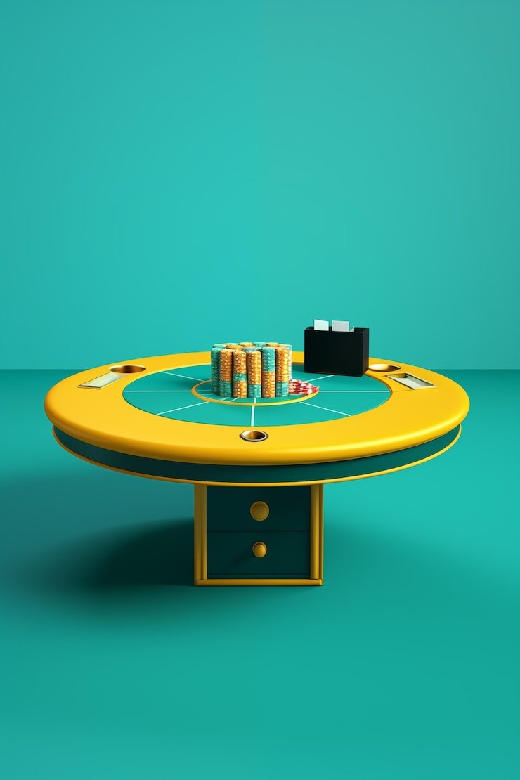Roulette wheel and betting layout on artis 777slot